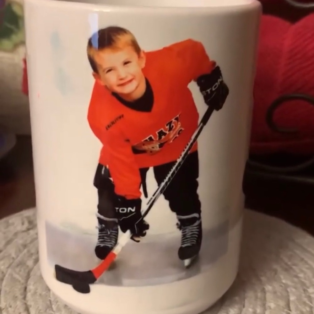 15oz custom Hockey mug